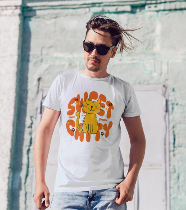 Sweet Cat Cute Funny T-Shirt