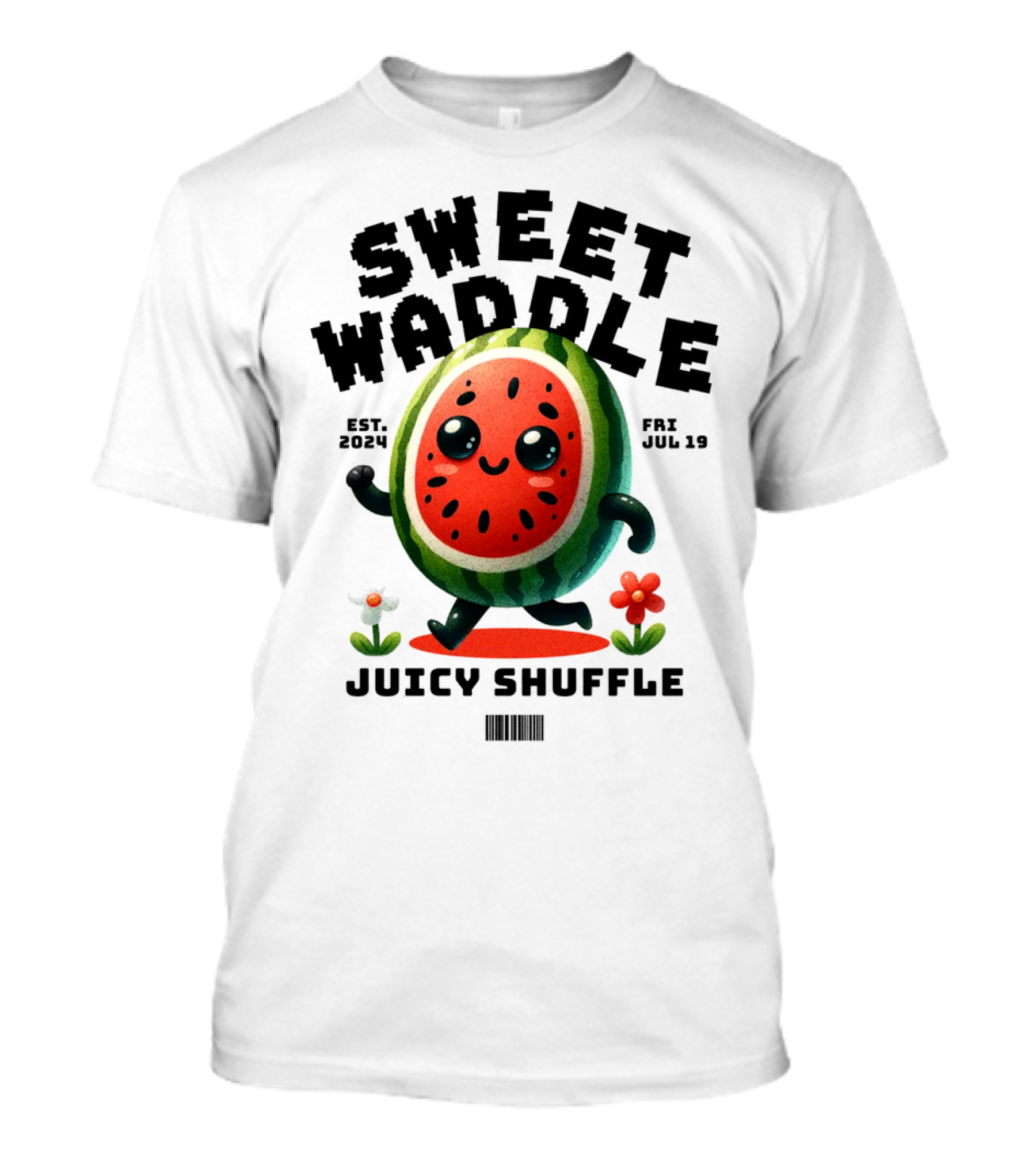 Sweet Waddle Juicy Shuffle Est. 2024 Fri Jul 19 T-Shirt