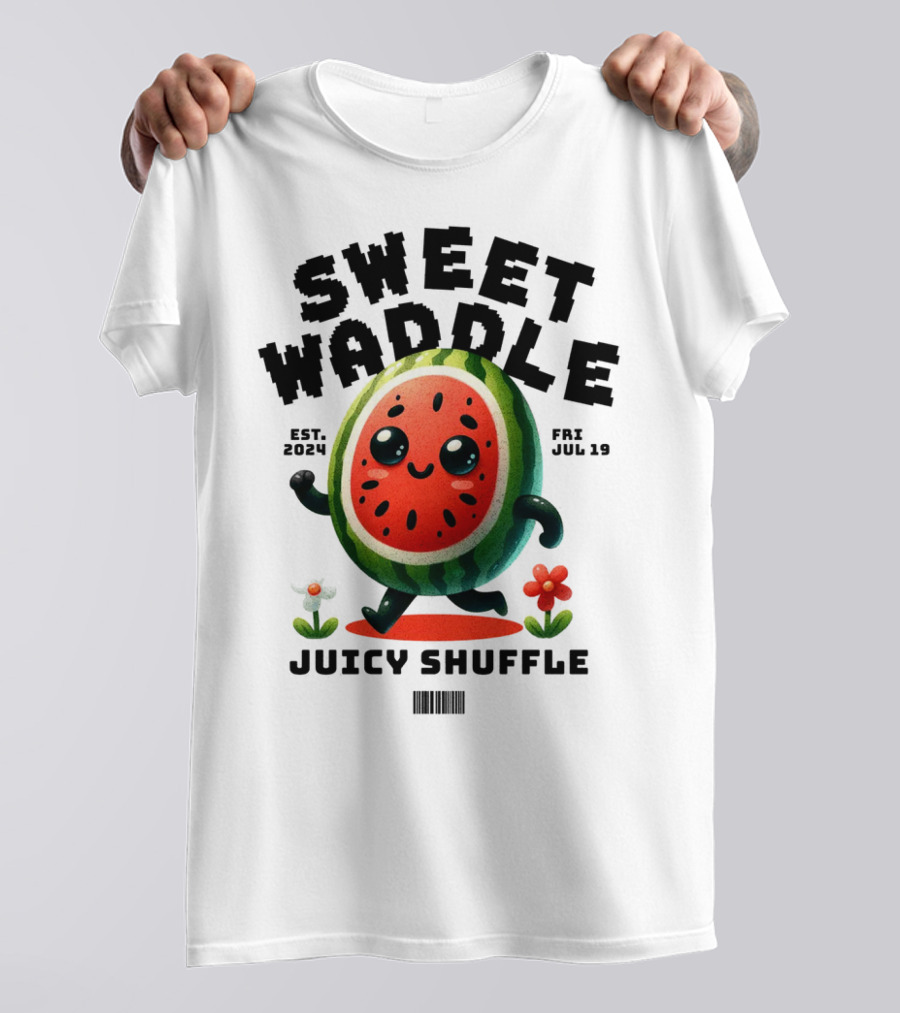 Sweet Waddle Juicy Shuffle Est. 2024 Fri Jul 19 T-Shirt