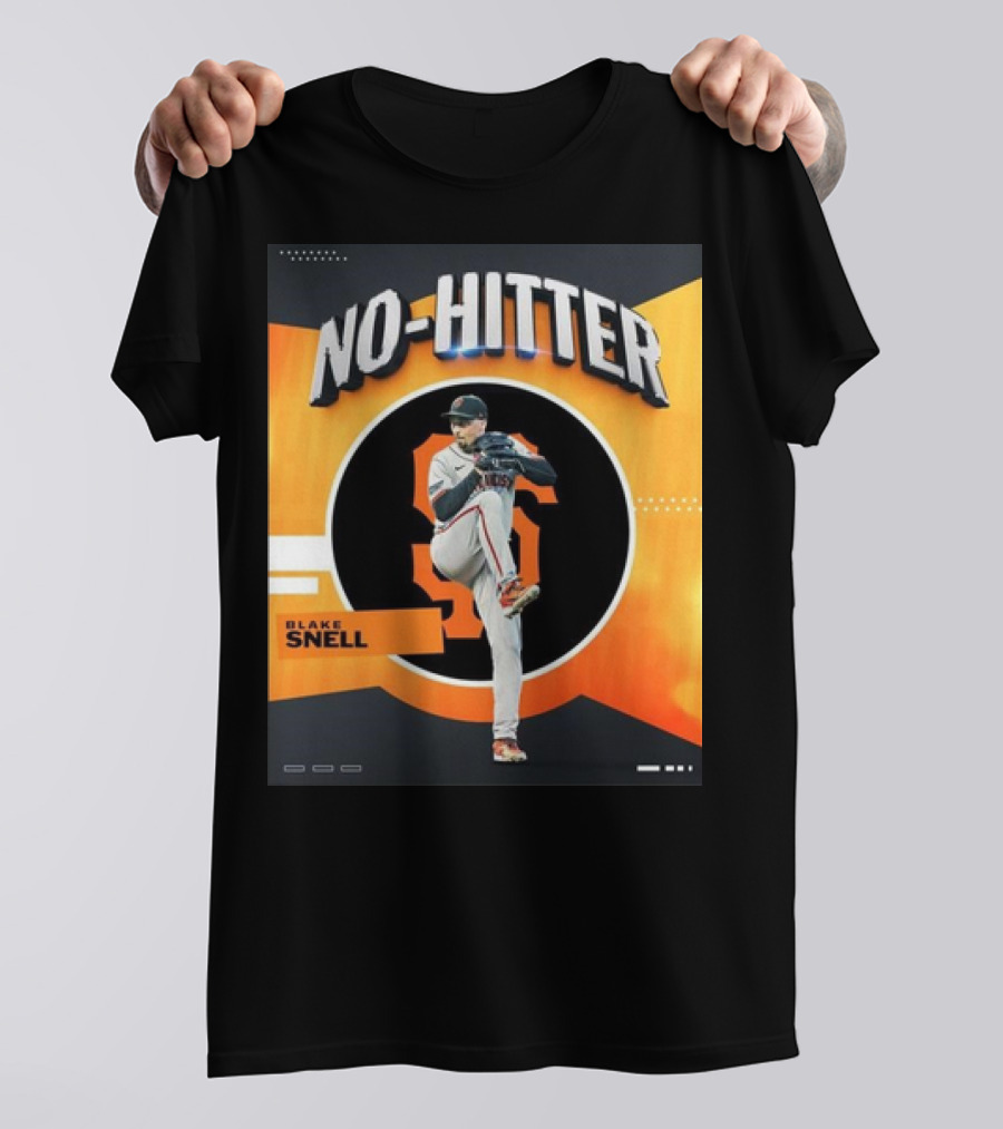 Blake Snell No-Hitter San Francisco Giants T-Shirt
