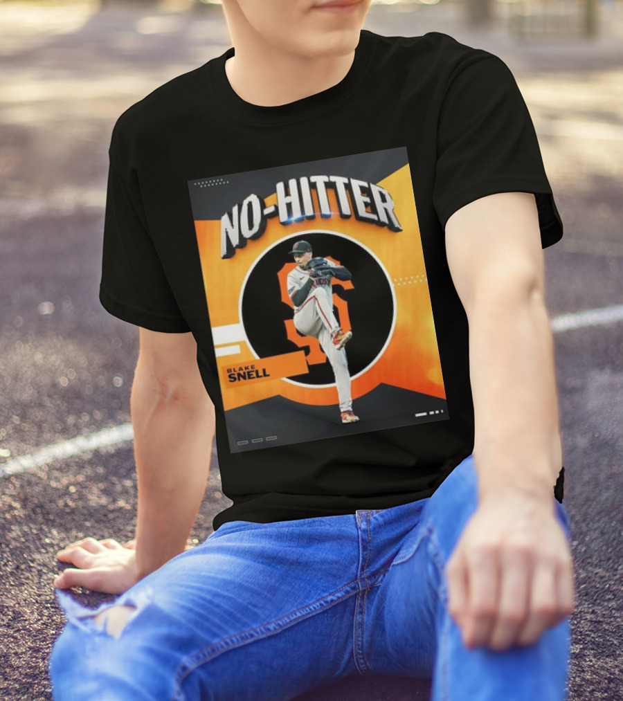 Blake Snell No-Hitter San Francisco Giants T-Shirt