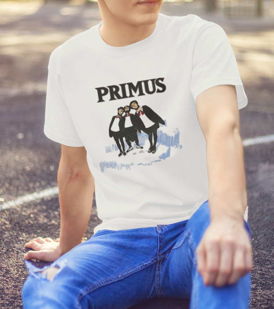Primus SPACE FARM Trio On Abstract Landscape T-Shirt