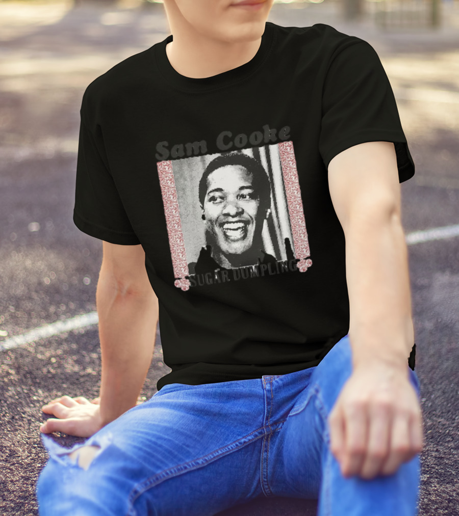 Sam Cooke Sugar Dumpling Smiling Portrait T-Shirt