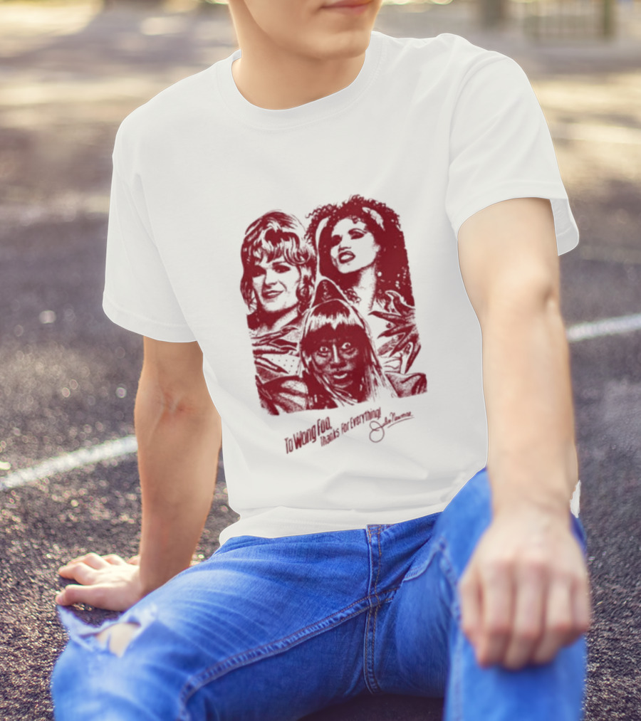 To Wong Foo Thanks For Everything Julie Newmar Red Faces T-Shirt