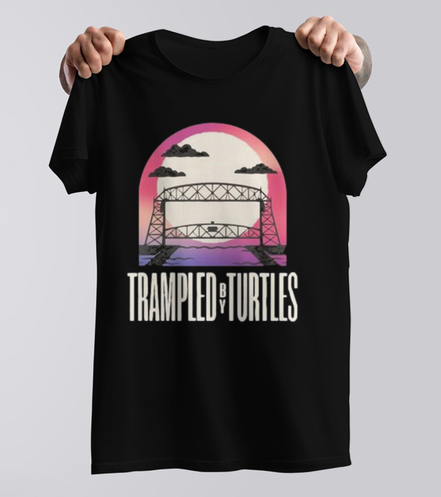 Trampled By Turtles Lift Bridge 2024 Sunset T-Shirt