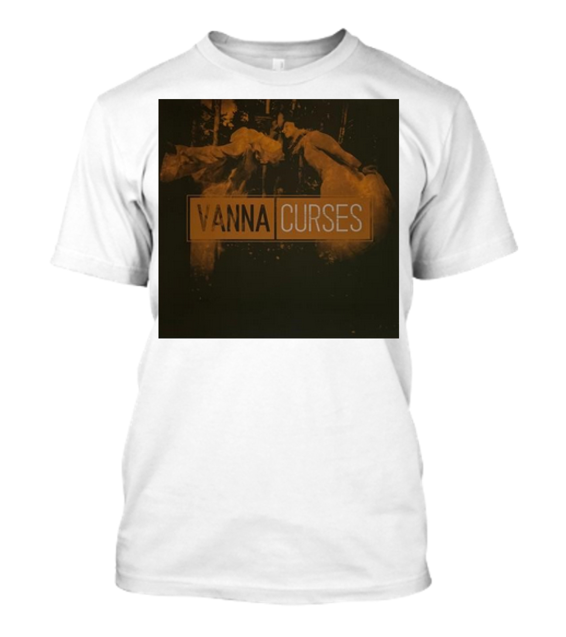Vanna Curses LP Album Cover Dancing Figures T-Shirt