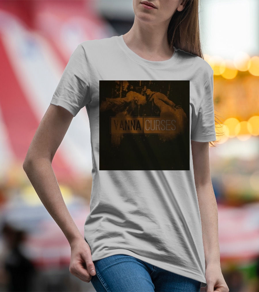 Vanna Curses LP Album Cover Dancing Figures T-Shirt