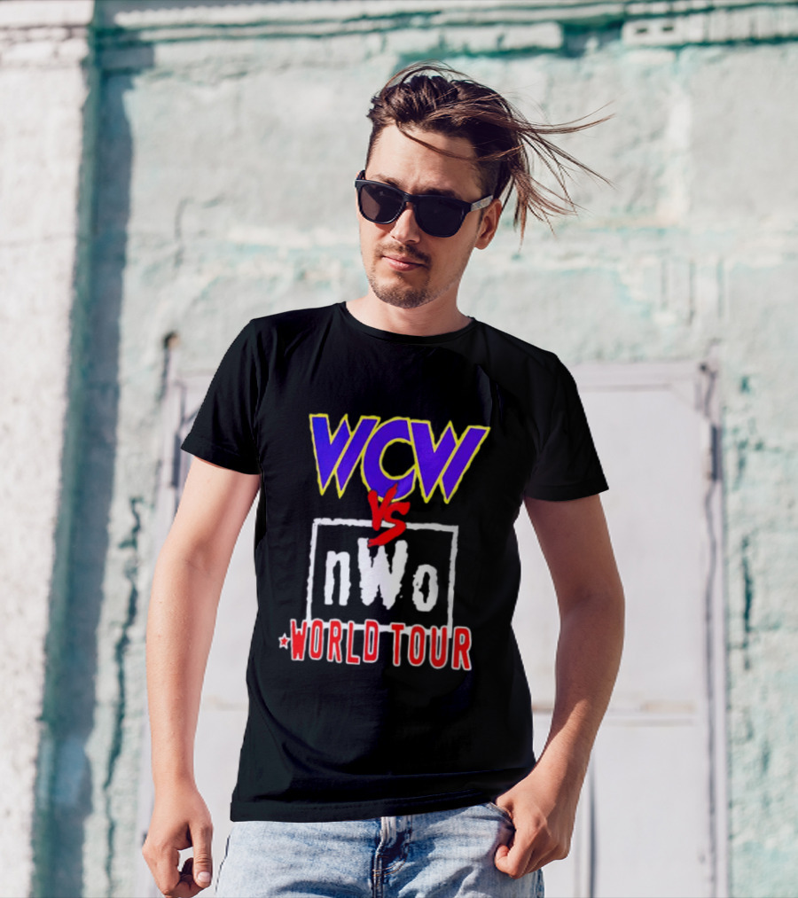 WCW Vs NWo World Tour Wrestling Legends Showdown T-Shirt