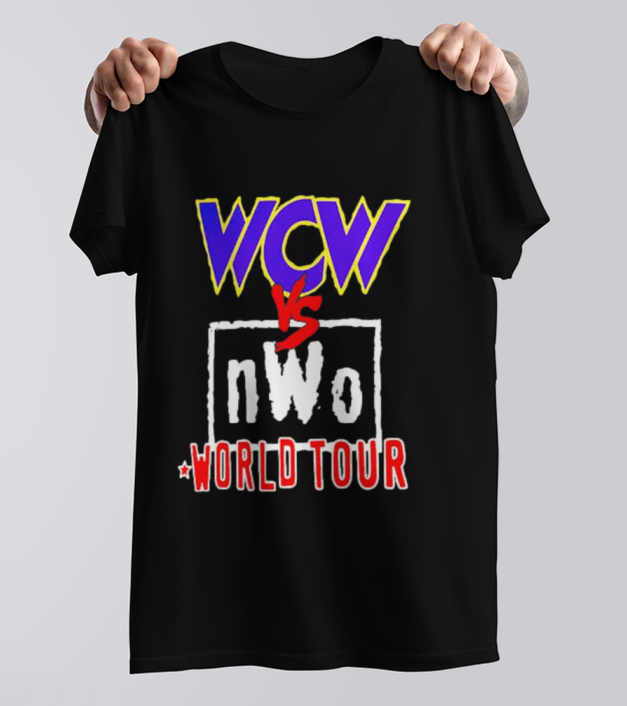 WCW Vs NWo World Tour Wrestling Legends Showdown T-Shirt