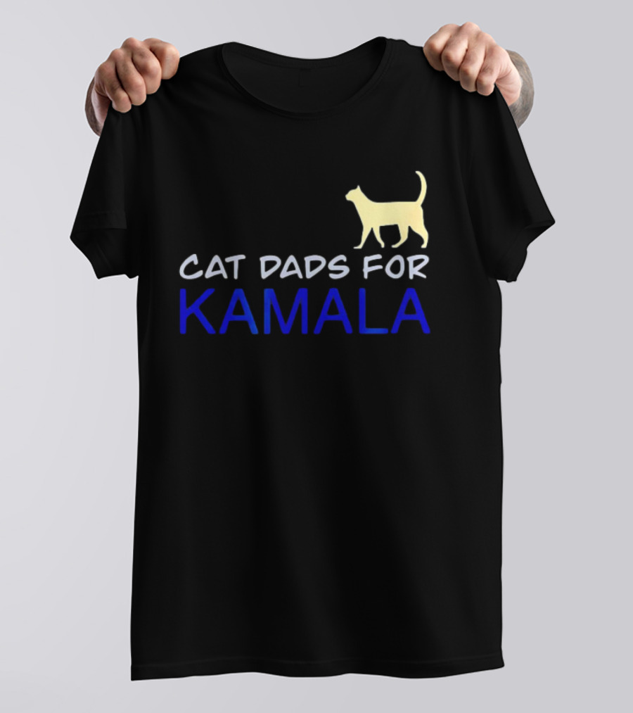 Cat Dads For Kamala T-Shirt