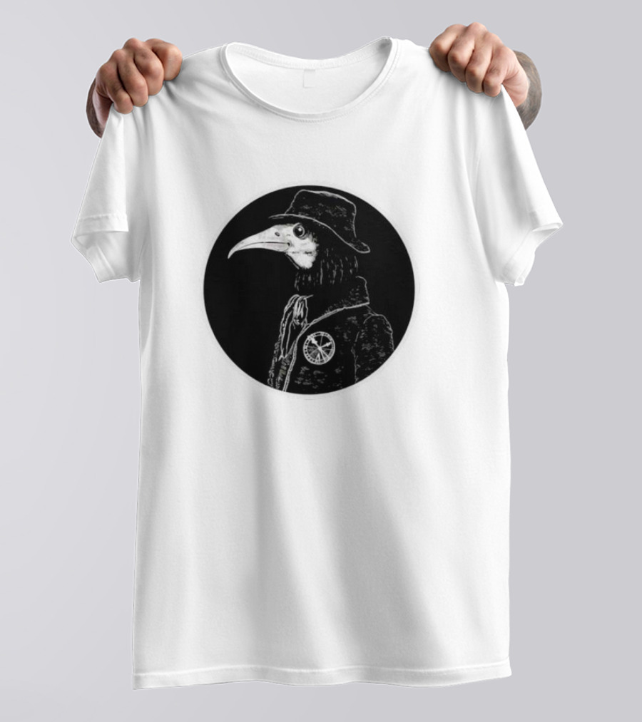 Plague Doctor Unwoke Wiki January 2024 Dark Circular T-Shirt