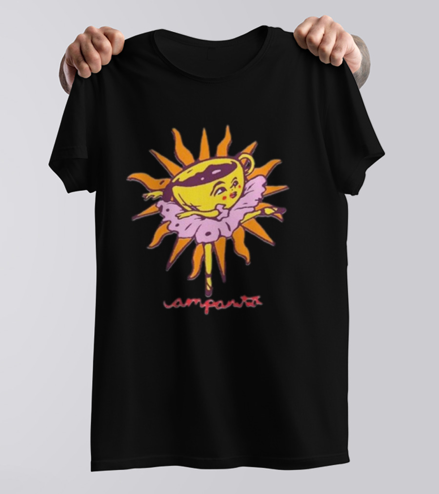 Campanita 2024 Summer Salt Tealerina Sunburst T-Shirt