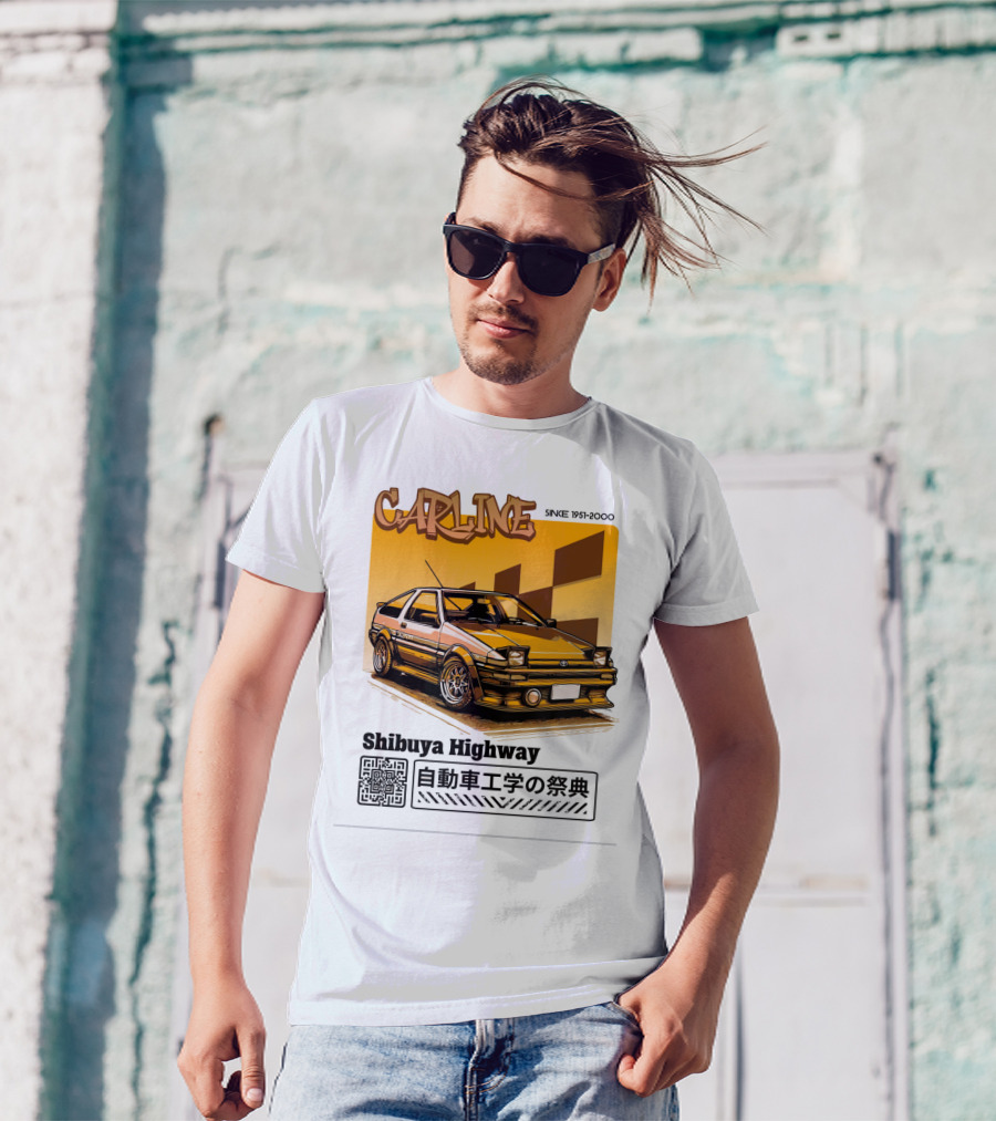 Carline Shibuya Highway Since 1951-2000 T-Shirt