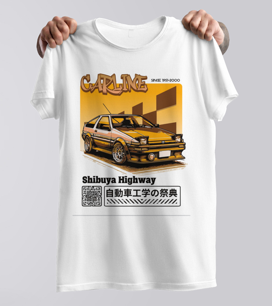 Carline Shibuya Highway Since 1951-2000 T-Shirt