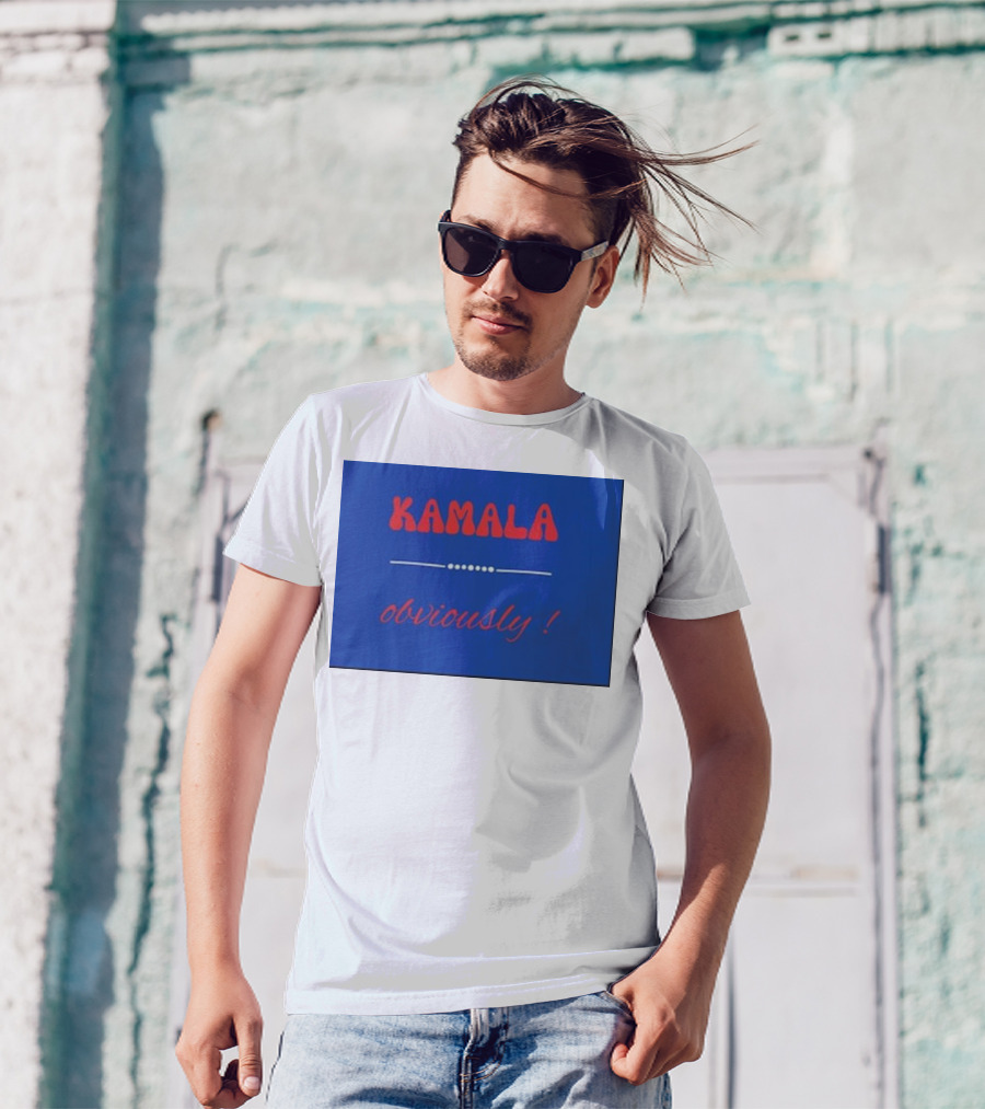 Kamala Obviously Election T-Shirt