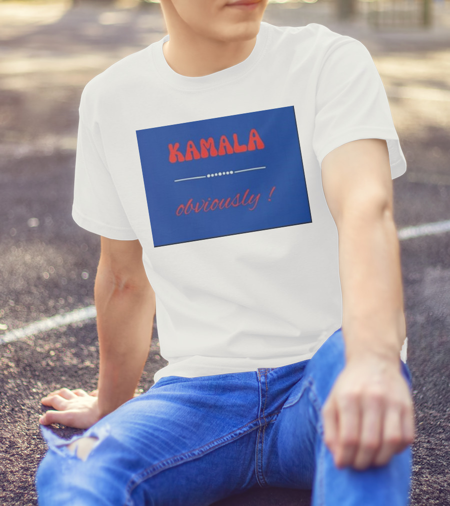 Kamala Obviously Election T-Shirt