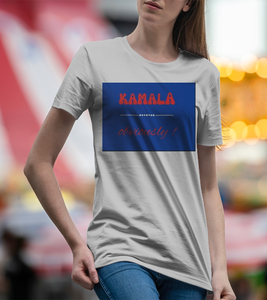 Kamala Obviously Election T-Shirt