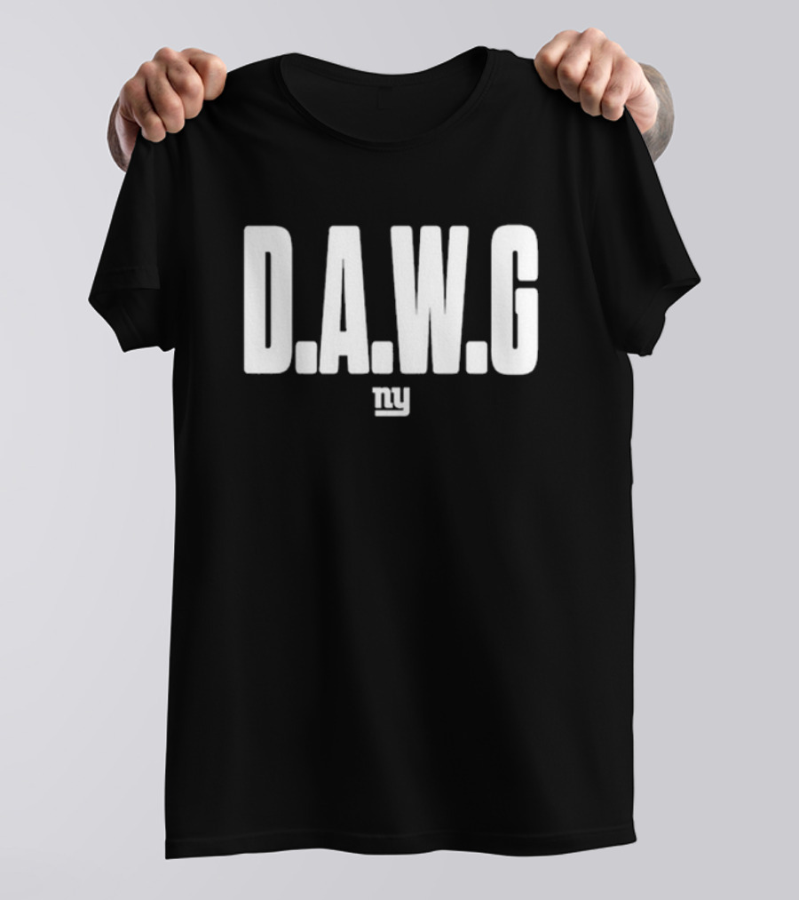 New York Giants D.A.W.G NY Football Fan T-Shirt