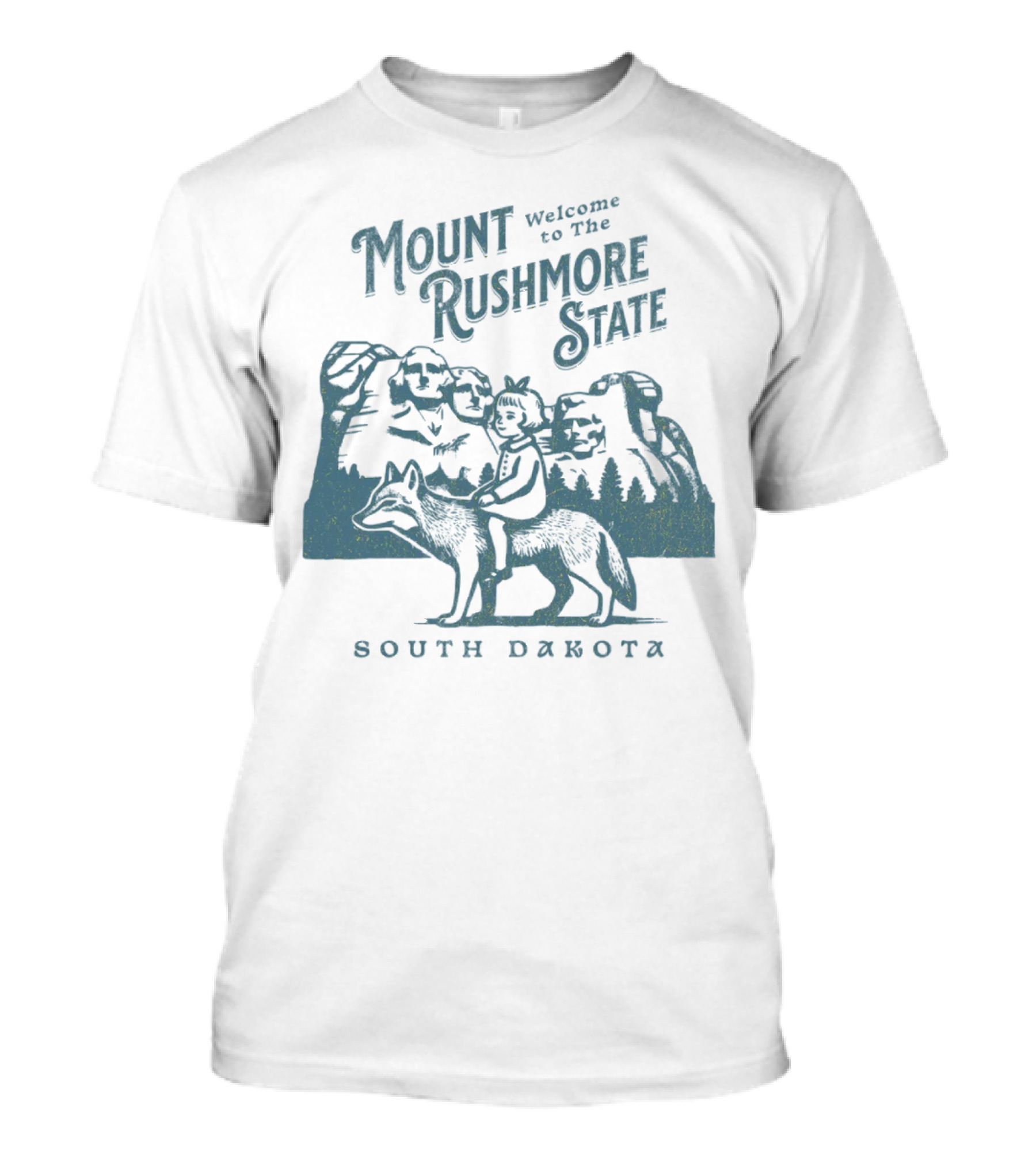 Mount Rushmore State Welcome To South Dakota T-Shirt
