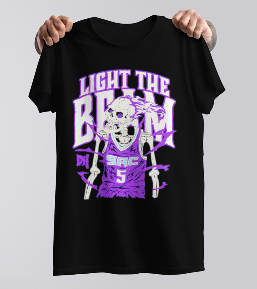 Light The Beam DH SAC 5 Skeleton Kings T-Shirt