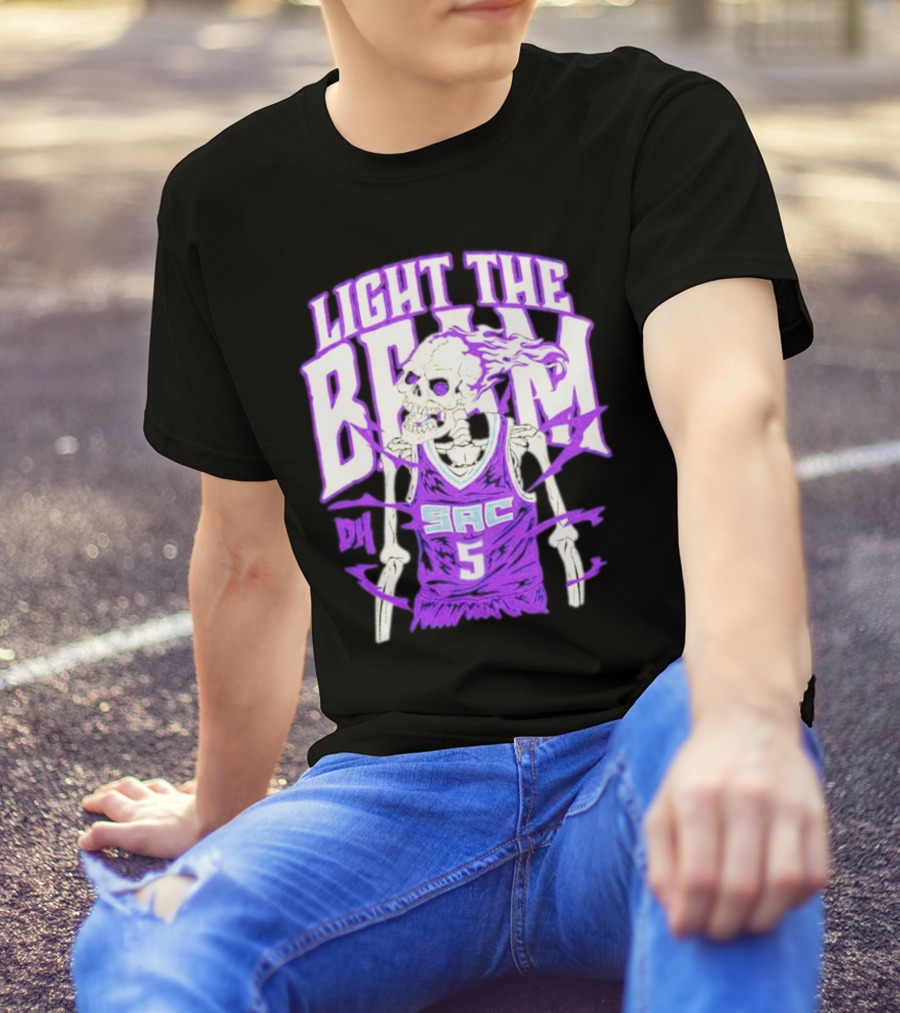 Light The Beam DH SAC 5 Skeleton Kings T-Shirt