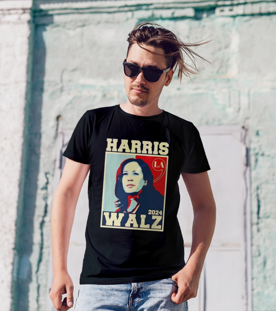 Harris Walz 2024 LA 9 Vintage T-Shirt