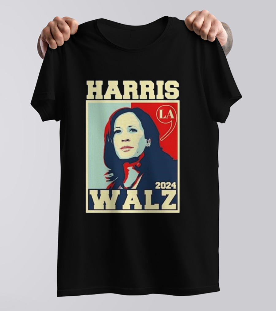 Harris Walz 2024 LA 9 Vintage T-Shirt