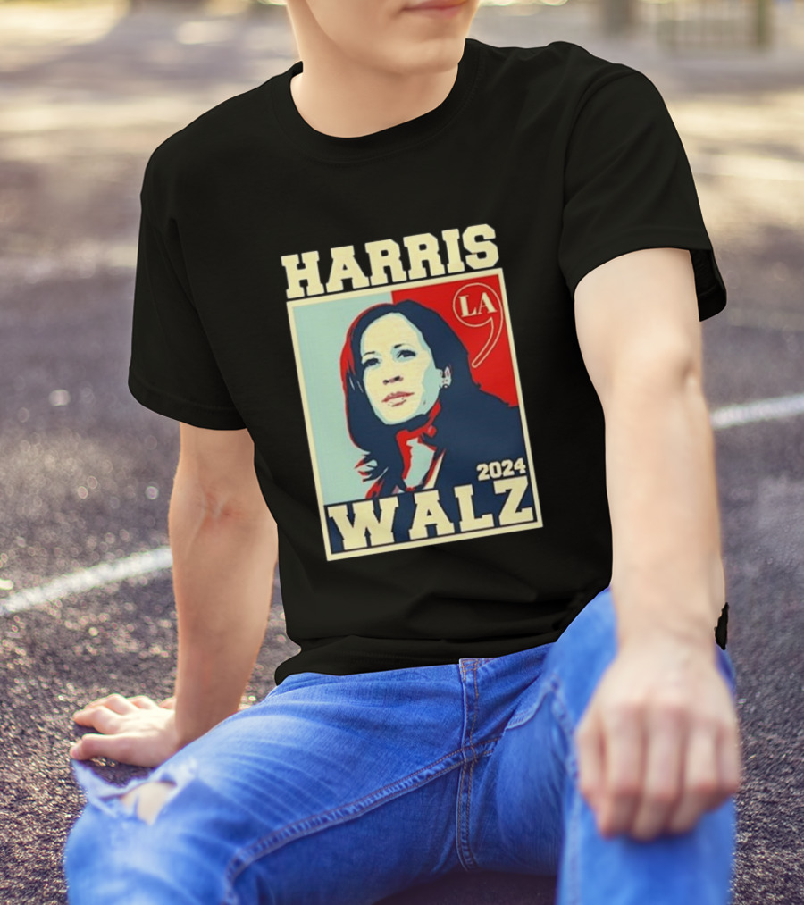 Harris Walz 2024 LA 9 Vintage T-Shirt