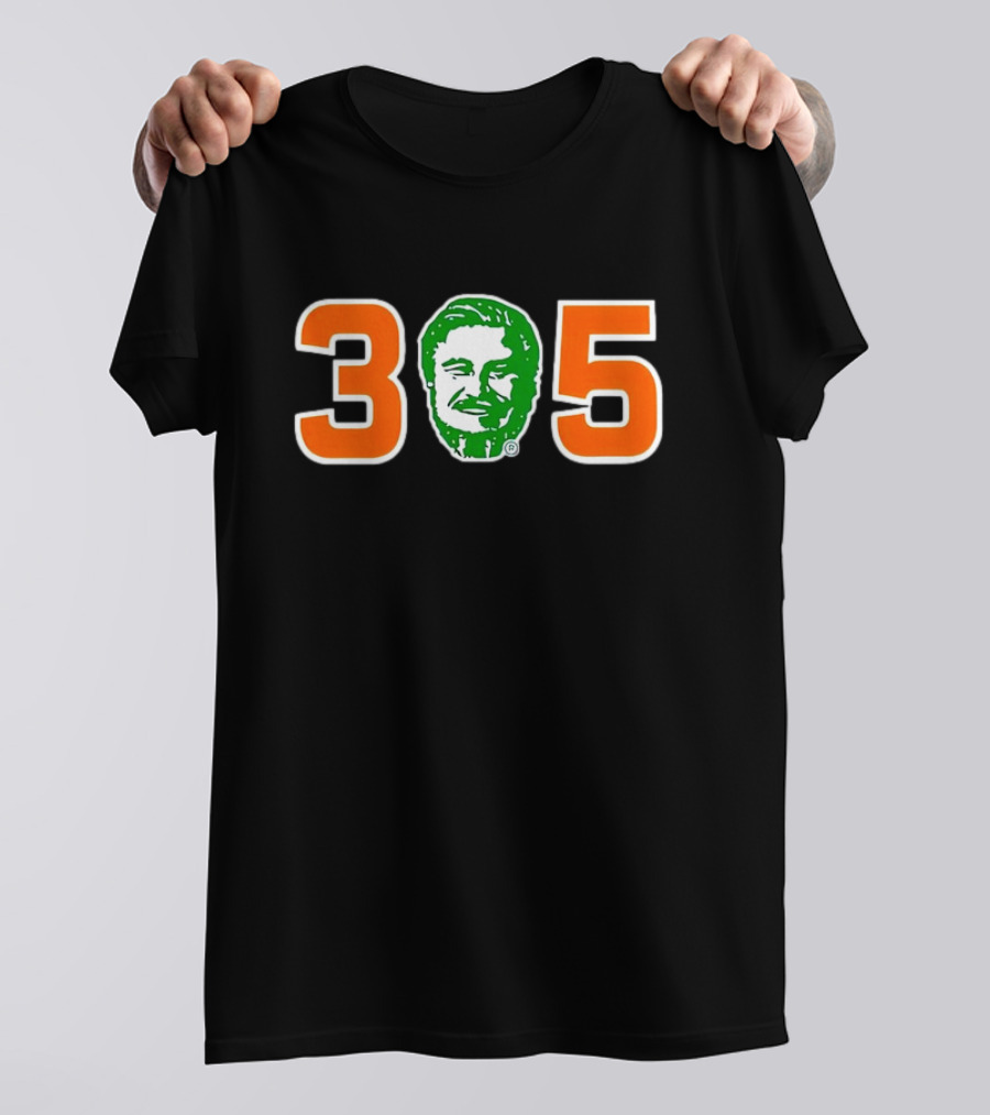 305 Flanigan’s Logo Miami Area Code T-Shirt
