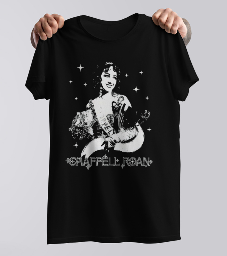 Chappell Roan Midwest Princess 2024 Tour Vintage Starry Sash T-Shirt