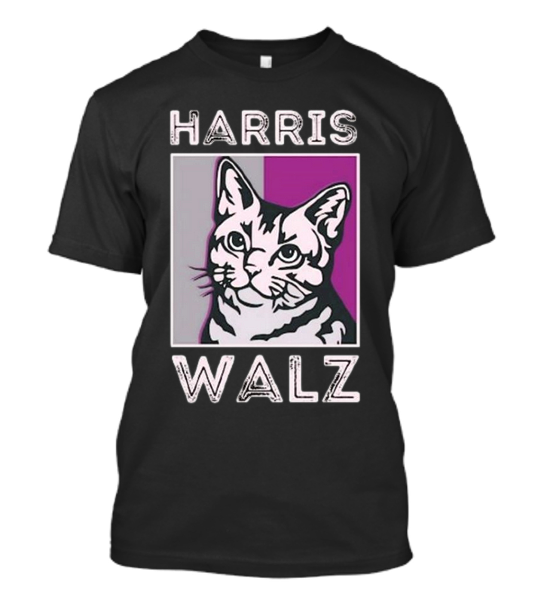 Harris Walz Cat Ladies T-Shirt