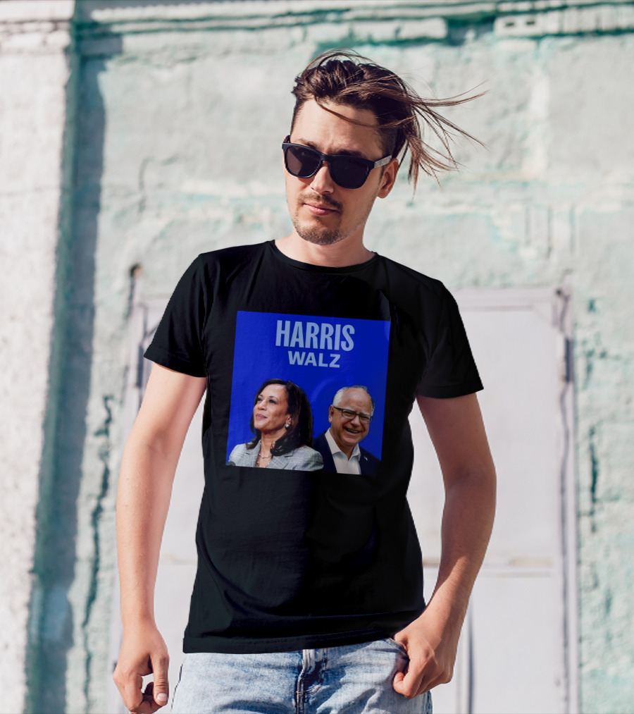 Harris Walz 2024 One Team Duo T-Shirt