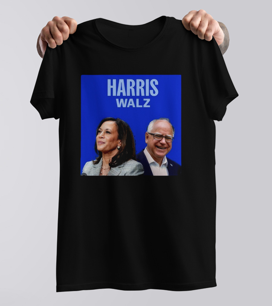 Harris Walz 2024 One Team Duo T-Shirt