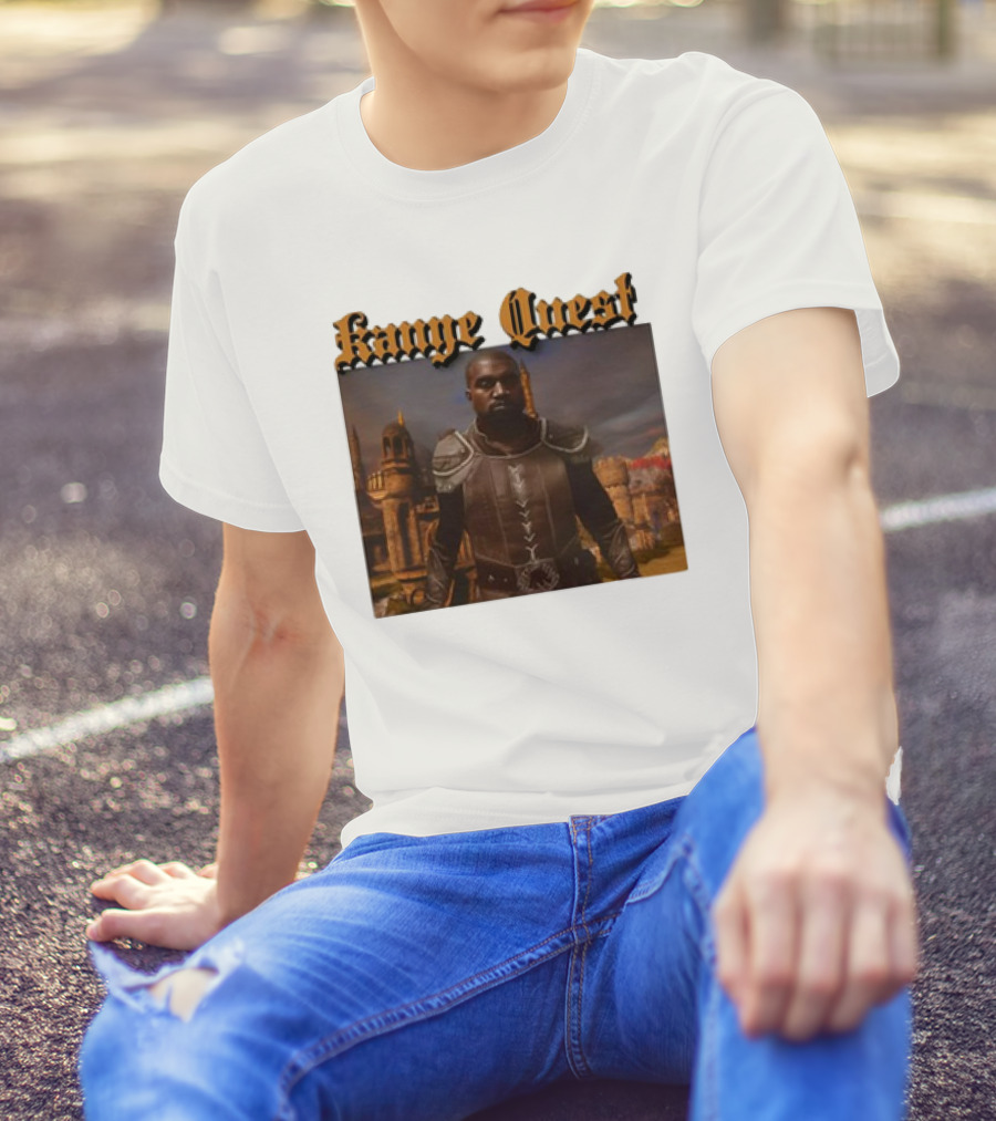 Kanye Quest Medieval Adventure Cleric In Armor T-Shirt