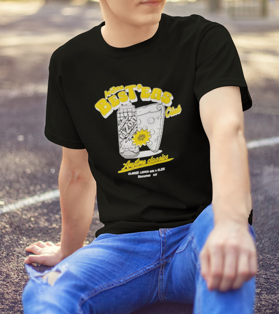 Arizona Best’eas Club Anytime Classics Pizza CLASSIC LUNCH And A SLICE Brooklyn NY T-Shirt
