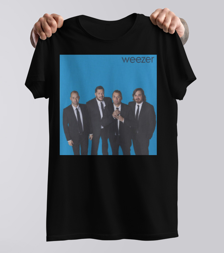 Weezer Cover With Impractical Jokers Band T-Shirt