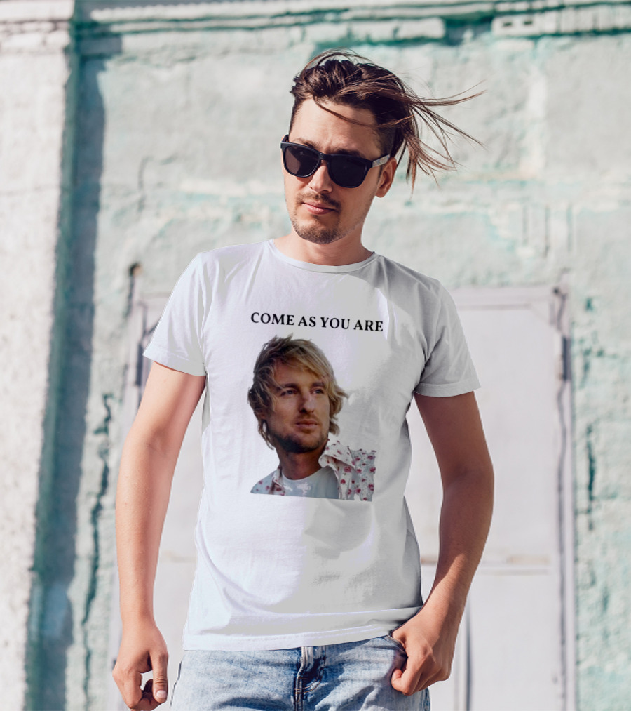 Come As You Are Owen Wilson Nirvana T-Shirt