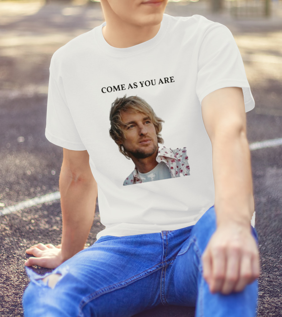 Come As You Are Owen Wilson Nirvana T-Shirt