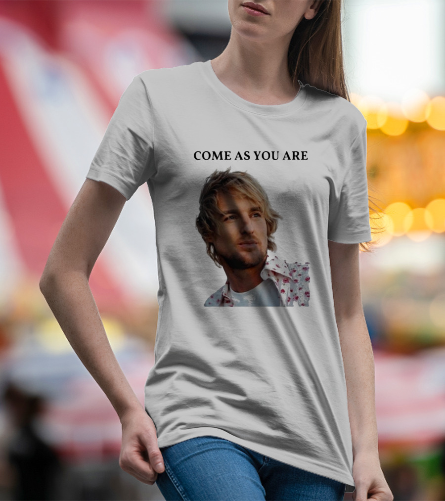 Come As You Are Owen Wilson Nirvana T-Shirt