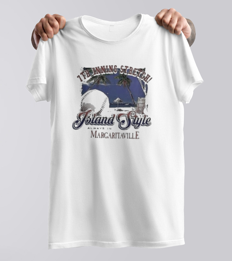 Philadelphia Phillies Island Style 7th Inning Stretch Always In Margaritaville T-Shirt