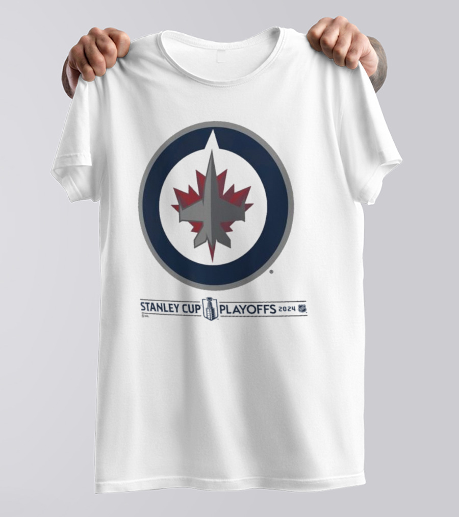 Winnipeg Jets Stanley Cup Playoffs 2024 Logo Jets Hockey T-Shirt