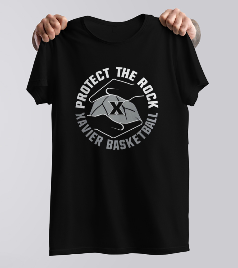 Xavier Basketball Protect The Rock T-Shirt