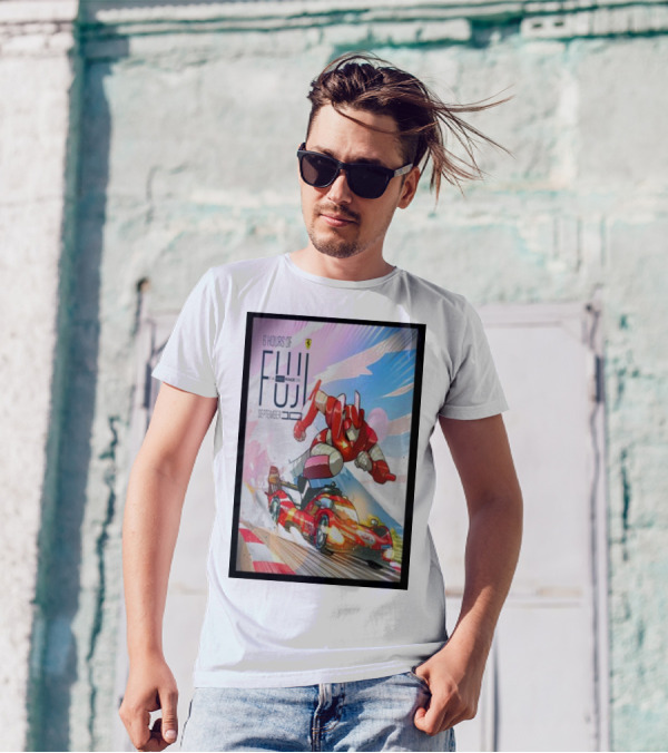 6 Hours Of Fuji September 10 Race 06 Super Robot Ferrari Racing Car T-Shirt