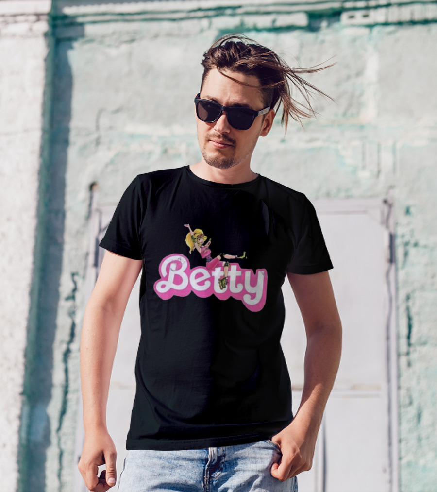Betty Blonde Vintage Pink T-Shirt