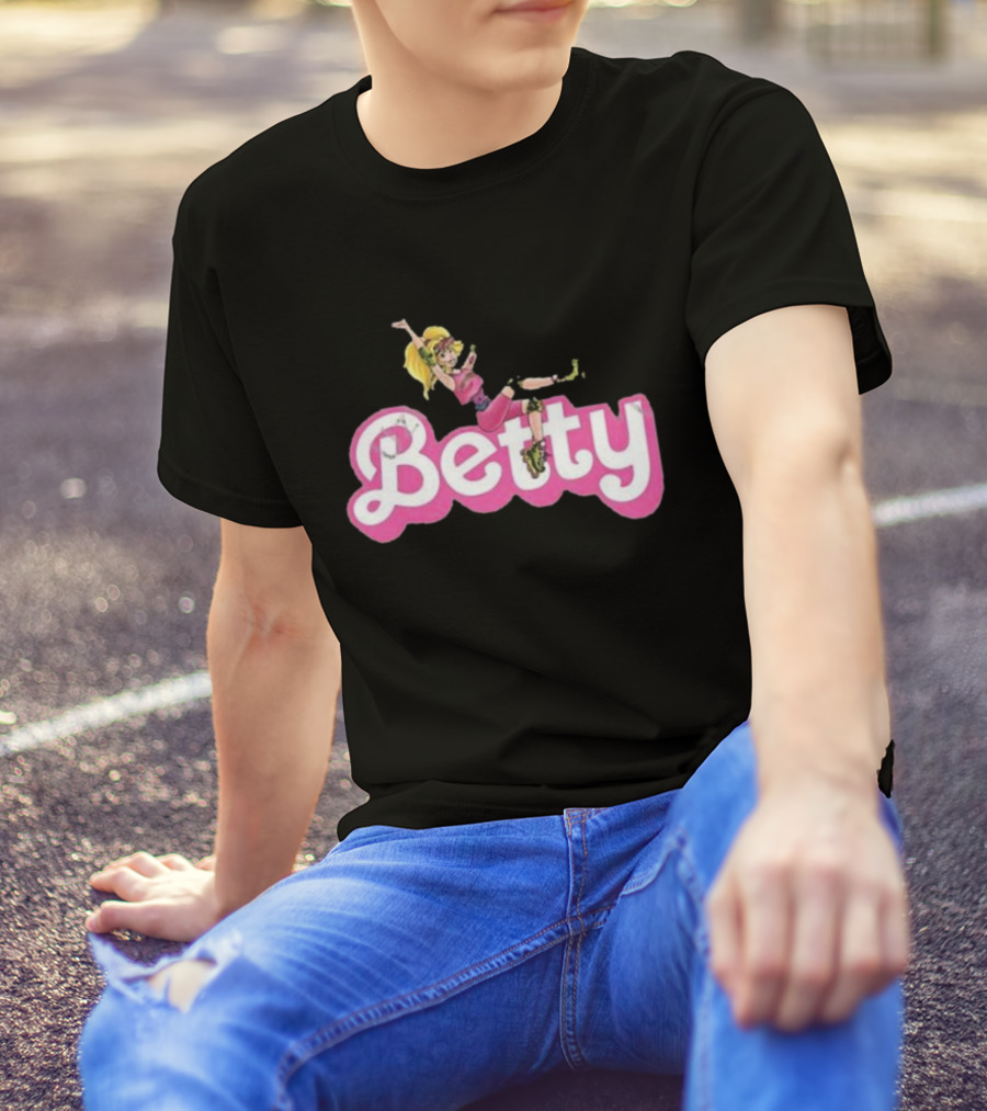 Betty Blonde Vintage Pink T-Shirt