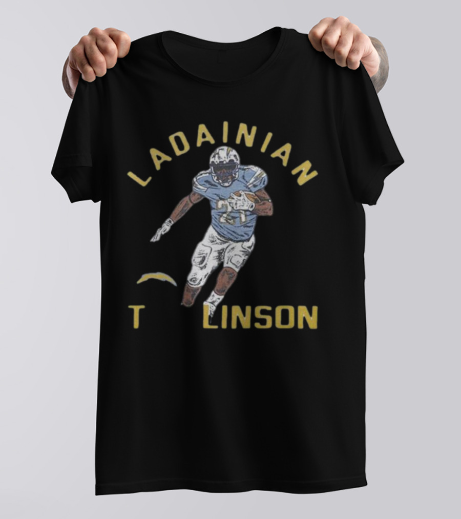 Chargers Ladainian Tomlinson 21 Football Jersey T-Shirt