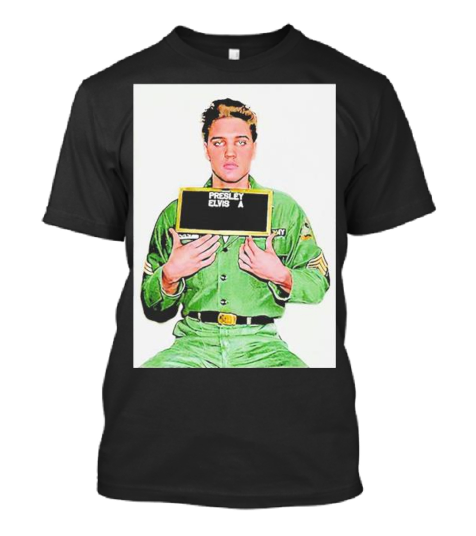 Elvis Presley Army Photo 1960 T-Shirt