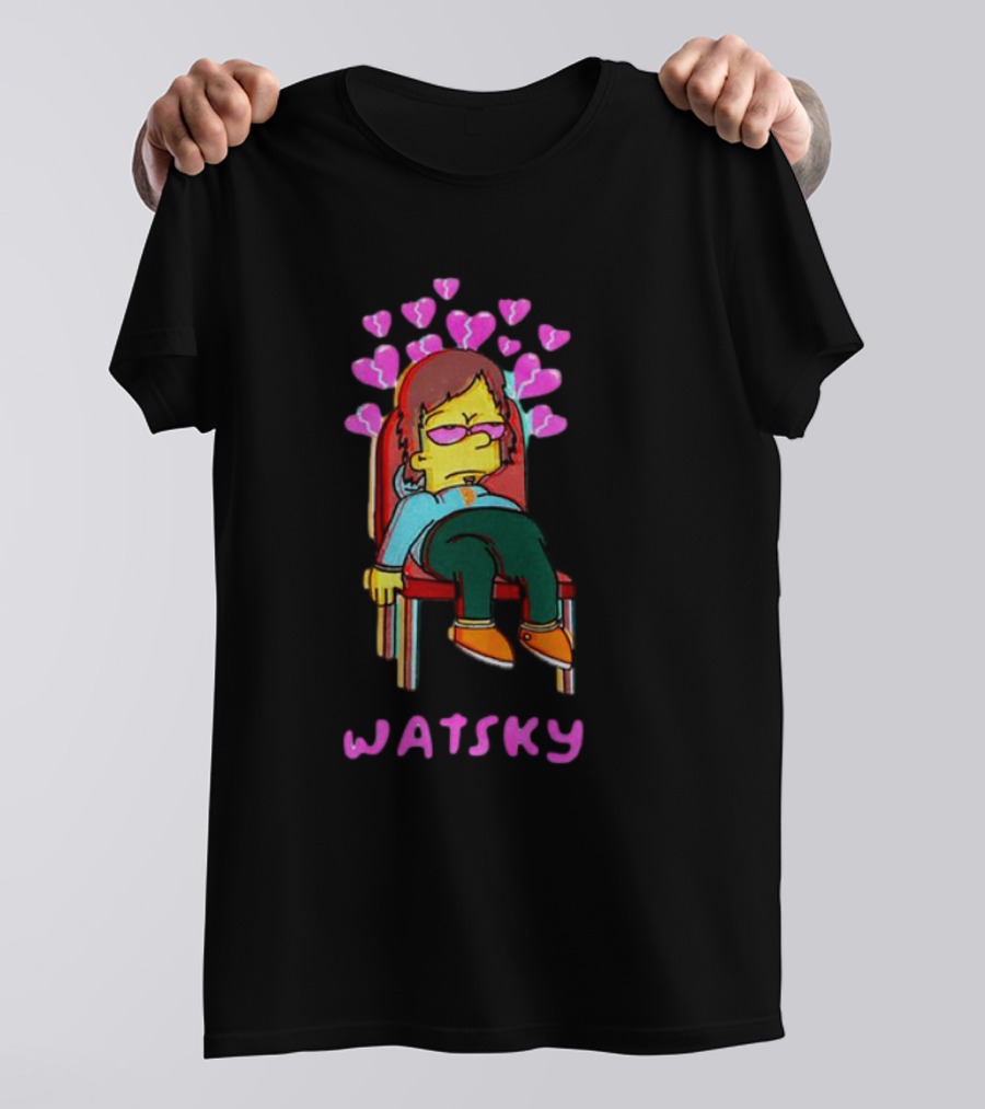 Simpson Bartsky Watsky Hearts Sitting T-Shirt