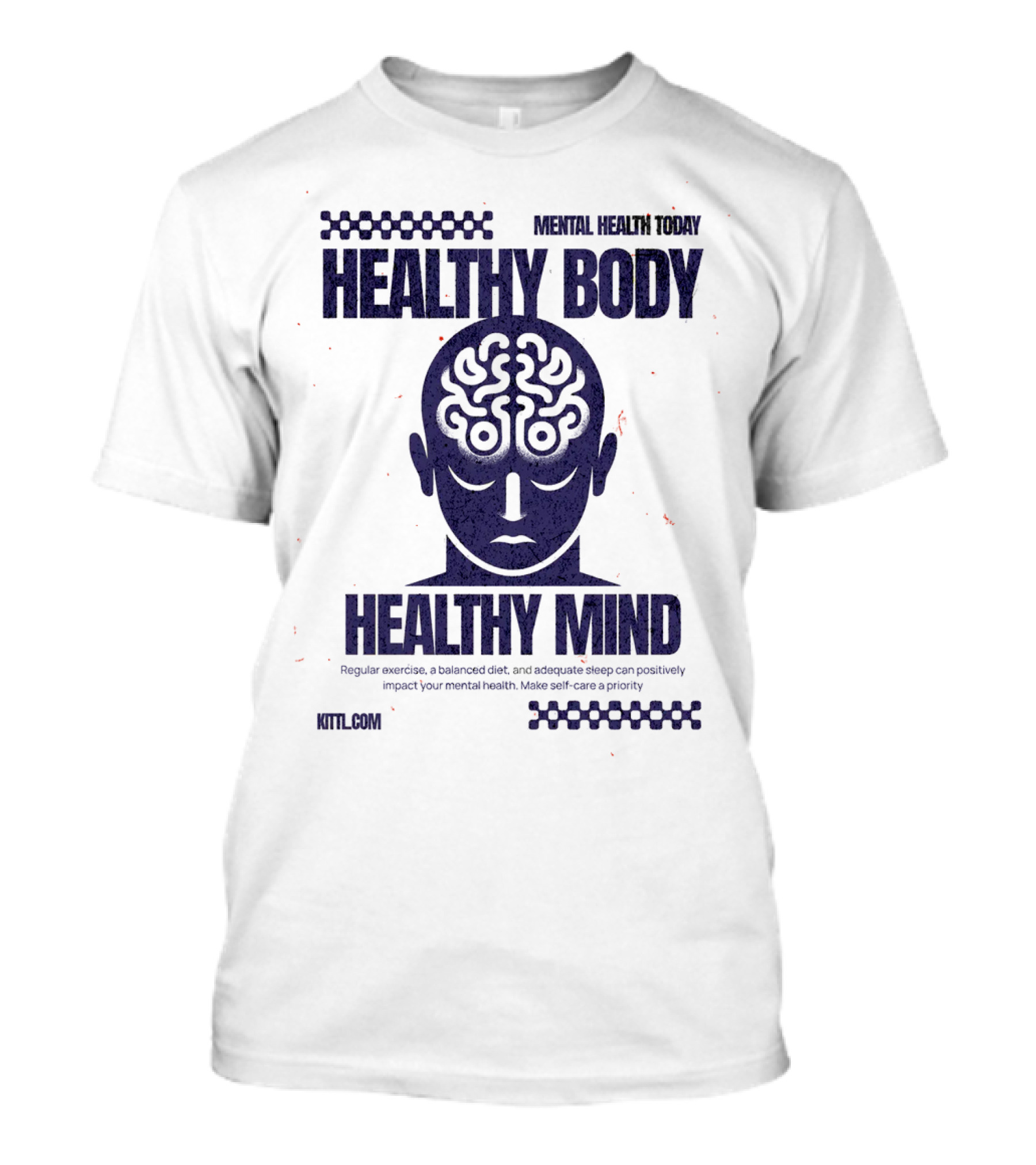 Mental Health Today Healthy Body Healthy Mind T-Shirt
