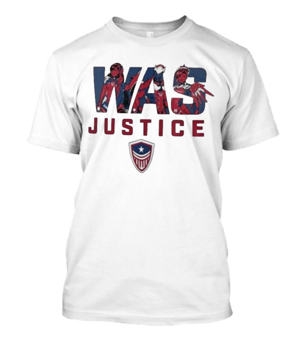 Washington Justice WAS Justice City Hero T-Shirt